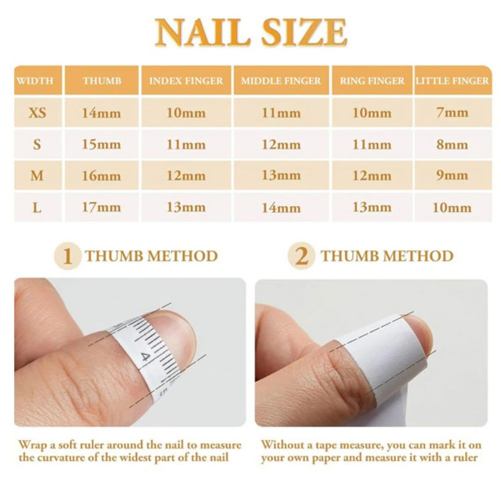 10pcs handmade pearl press on nails